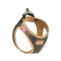 Abbildung von Curli Apple Leder Geschirr Schwarz Hundegeschirr 43,4 49 cm...