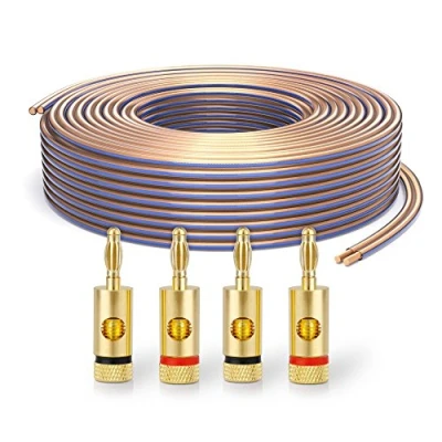 Abbildung von PureLink SP010 020 Lautsprecherkabel 2 x 2,5mm² (99,9% OFC Vollkupfer Audio Kabel