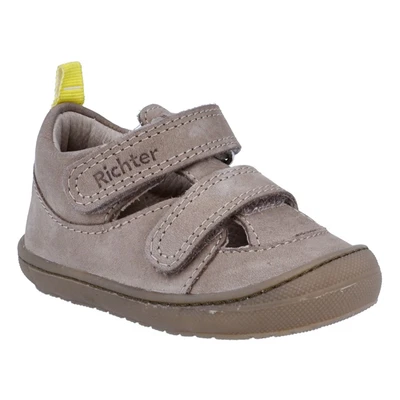 Abbildung von Richter Lauflernschuh &quot;Maxi WMS: mittel&quot;, Klettschuh, Sandale, Babyschuh mit farblichem Fersenloop