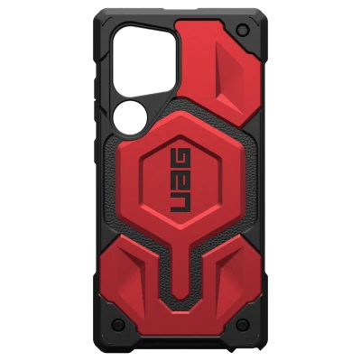 Abbildung von Samsung Galaxy S24 Ultra Hülle Kunststoff UAG Hard Case/Backcover Handyhülle Rot Shockproof/Stoßfest