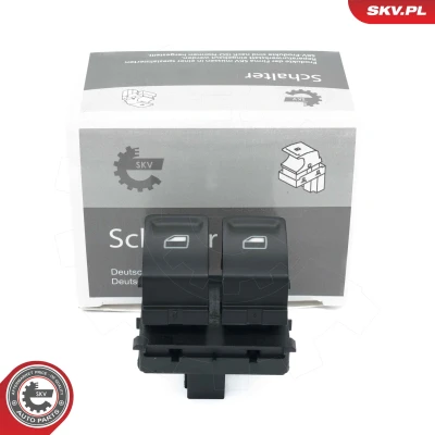 Abbildung von ESEN SKV 37SKV477 Schalter, Fensterheber vorne links SKODA: Octavia 3 Schrägheck, Combi