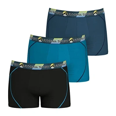 Abbildung von Athena Herren Training LN24 Unterwäsche, NOIR/LAC/CROISIERE, XL