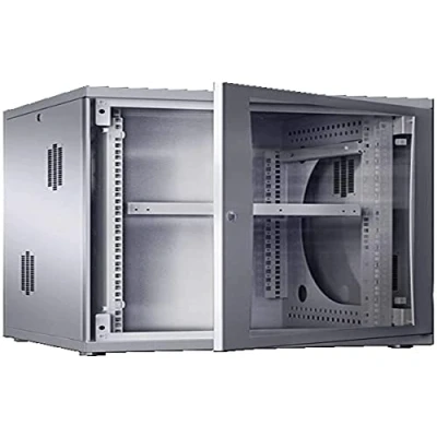 Abbildung von Rittal FlatBox DK 6HE BxT 600x400mm grau 19&quot;&quot; Profilschienen, 7507000