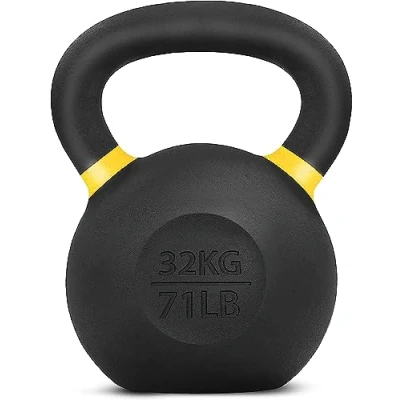 Abbildung von Yes4All CXCM Pulverbeschichtetes Kettlebell aus Gusseisen, 32 kg