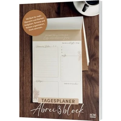 Abbildung von Coffee and Jesus Tagesplaner Abreißblock A5 100Blatt