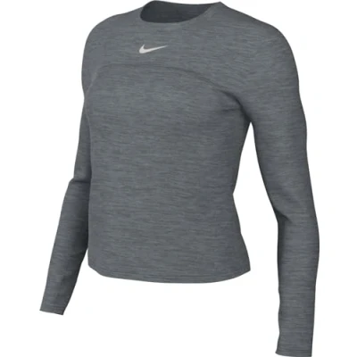 Abbildung von Nike Performance Swift Langarmshirt, Damen, Größe: Medium, Smoke grey
