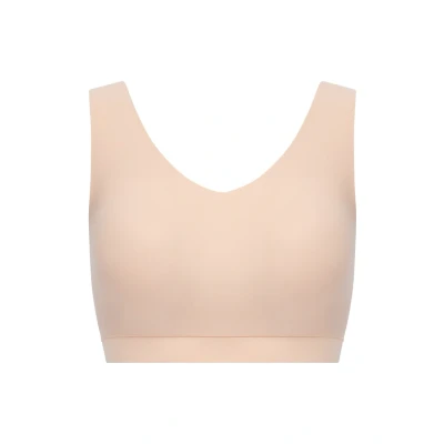 Abbildung von Chantelle MIT SOFT CUPS Bustier, Damen, Größe: M/L, Beige