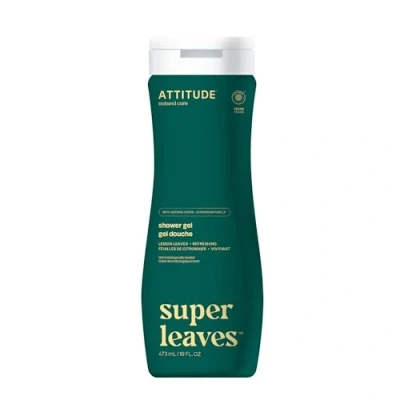 Abbildung von ATTITUDE Body Wash, EWG Verified Shower Gel, Dermatologically Tested, Plant and Mineral Based, Vegan Personal Care Products, Lemon Leaves, 473 mL