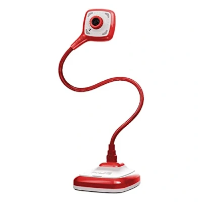 Abbildung von HUE HD Pro Flexible USB Video und Dokumentenkamera (Kamera in Rot ohne Tragetasche)