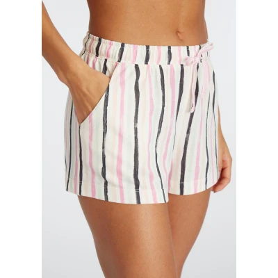 Abbildung von Lascana Nachtwäsche Hose, Damen, Größe: 32/34, Bunt gestreift