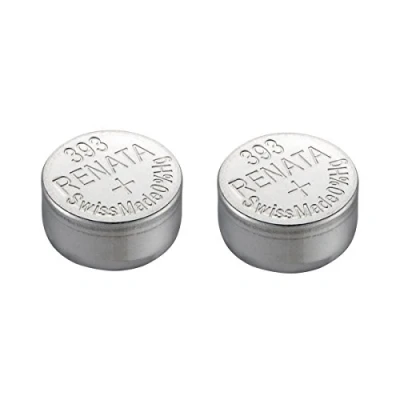 Abbildung von Renata Watch Batterie Swiss Made 393 oder SR754SW AG5 1.5V schnelle Schiff (2 x SR 754 SW)