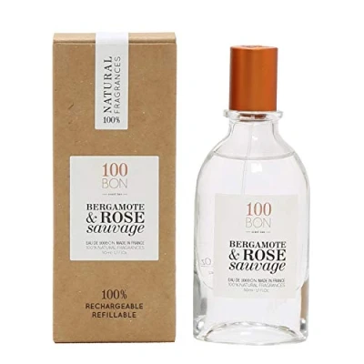 Abbildung von 100bon Bergamote &amp; Rose Sauvage EDP Cologne Eleganter blumiger Duft Leicht und erfrischend mit natürlichen Inhaltsstoffen 50 ml