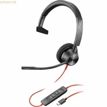 Abbildung von Poly Headset Blackwire C3310 Mono USB C/A Teams