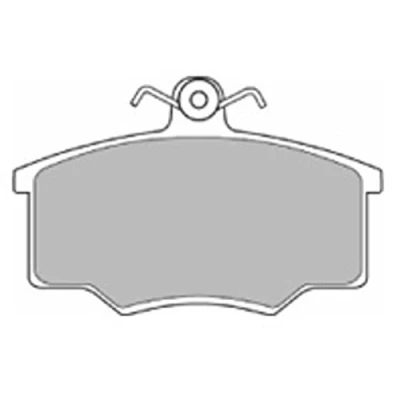 Abbildung von MAPCO 6138/1 Bremsbelagsatz Vorderachse AUDI: 80 B2, B3, 90 B2