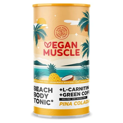 Abbildung von Vegan Muscle Beach Body Tonic Veganer Stoffwechsel Booster/Slim Shake