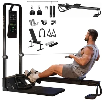 Abbildung von Speediance Gym Monster 2 Smart Home Gym, Upgraded AI Powered Workout Maschine, Multifunktionale Smith Ganzkörper Krafttraining Fitnessgeräte, All in One Station(Family Plus 2.0)