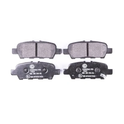 Abbildung von HELLA 8DB 355 014 561 Bremsbelagsatz mit akustischer Verschleißwarnung NISSAN: X Trail, Pulsar Schrägheck, Murano II, SUZUKI: Grand Vitara 2 SUV