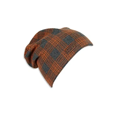 Abbildung von Sterntaler Baby Jungen Slouch Beanie Bigkaro Mütze, Anthrazit Mel, 53