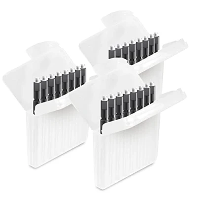Abbildung von JB White Cerumenfilter Mini R für Signia Silk Hörgeräte, Cerumen Filter kompatibel mit Im Ohr Hörgeräten, Ex