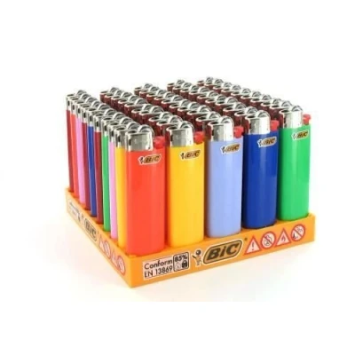 Abbildung von BIC Feuerzeuge J23 Slim Standard 50er, 50 Stück Reibrad (50 St)