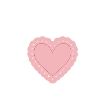 Abbildung von Craftelier Mini Stanzform für Scrapbooking, Basteln und Kartenherstellung, Dekorationen Projekte Blonda Herzform Ungefähre Größe der Stanzform: 4,16 x 3,90 cm