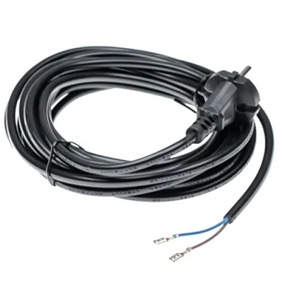Abbildung von vhbw Stromkabel kompatibel mit Miele S8730, Tango Plus Staubsauger 6 m Kabel 1000 W