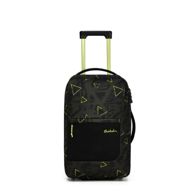 Abbildung von satch Flow S Reisekoffer Geo Storm Olive