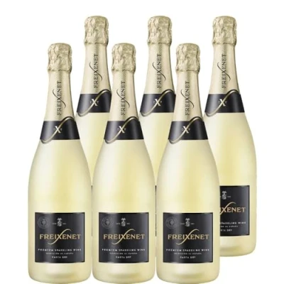 Abbildung von Freixenet Carta Nevada Dry (6 x 0,75l) Spanischer Premium Schaumwein, Trocken, Traditionelle Flaschengärung, spritziger Geschmack, Optimal zu raffinierten Desserts, oder würzig cremigen Käsesorten