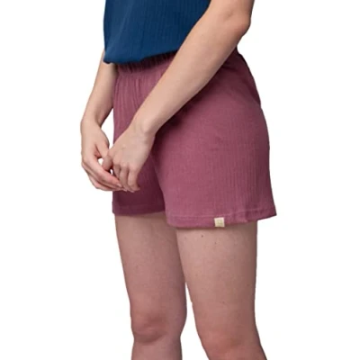 Abbildung von loud + proud Derby Greenjama Nachtwäsche Hose, Damen, Größe: 38, Altrosa