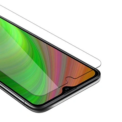 Abbildung von Cadorabo Panzer Schutz Glas für Xiaomi Mi 9 LITE Schutzfolie in Ultra Klar Hüllen freundlich Gehärtetes (Tempered) Dipslayschutz Folie 9H Härte Anti Kratzer