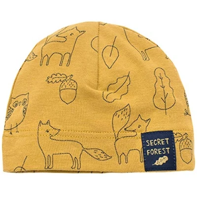 Abbildung von Pinokio Mütze Secret Forest, 95% Baumwolle, 5% Elastane, Curry, Jungen, Gr 41 47(47)