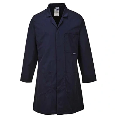 Abbildung von Portwest Standard Kittel. Farbe: Marineblau. Größe: 4XL. C852NAR4XL.