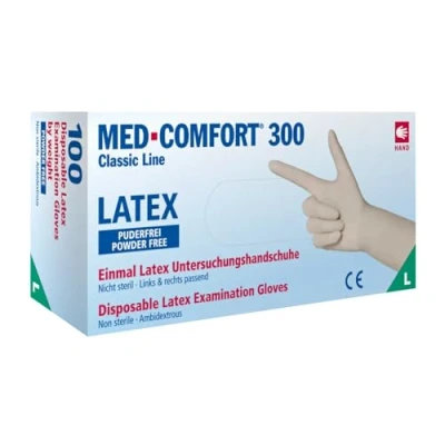 Abbildung von Einmalhandschuhe Ampri MED Comfort 300 aus Latex L