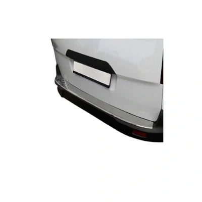 Abbildung von OMAC Ladekantenschutz Stoßstange kompatibel mit Ford Transit Connect 2014 2024 Edelstahl Chrom