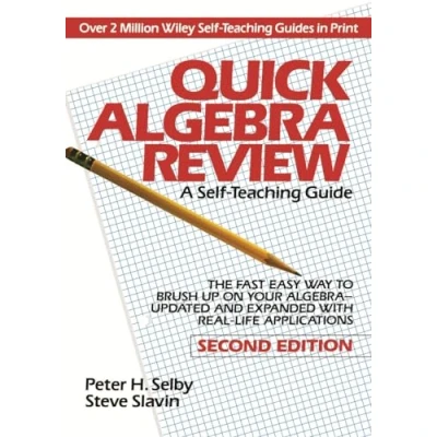 Abbildung von Quick Algebra Review: A Self Teaching Guide (Wiley Guides)
