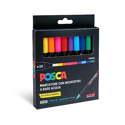 Abbildung von UNI POSCA PEN Packung 10 Stück