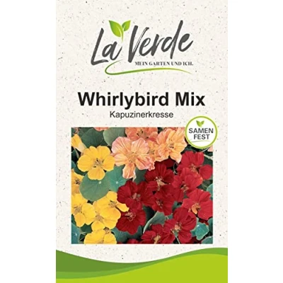 Abbildung von Kapuzinerkresse Whirlybird Mix Blumensamen