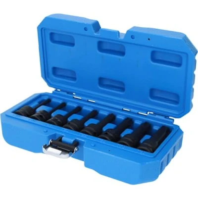 Abbildung von BRILLIANT TOOLS BT022600 1/2&quot; Kraft Bit Stecknuss Satz, Torx, T30 T80 8 TLG. [Powered by KS Tools]
