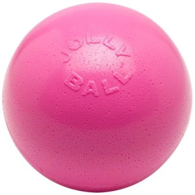 Abbildung von Jolly Pets Pride Inc. Haustiere Bounce N Play Ball 8&quot; Bubblegum Clear, Unisex, HMP0828