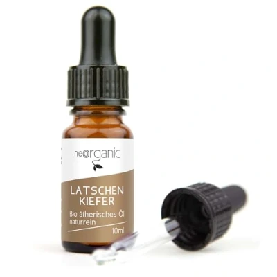 Abbildung von NeoOrganic® bio Latschenkieferöl (Pinus mugo) 100% naturreines ätherisches Latschenkiefer Öl 10ml