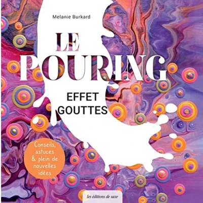 Abbildung von Le pouring effet gouttes: Un feu dartifice de couleurs !
