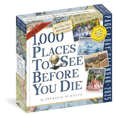 Abbildung von 1,000 Places to See Before You Die Page A Day® Calendar 2025: Year of Travel