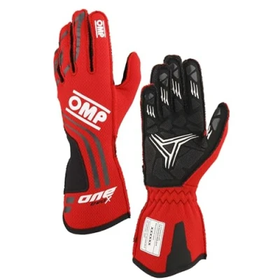 Abbildung von Omp Racing Handschuhe One, EVO X MY24 FIA 8856 2018, Rot, Größe L