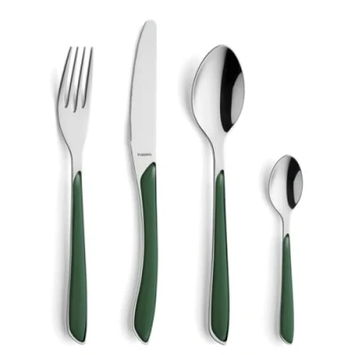 Abbildung von Kuppels Besteck Set PRISMA (24 tlg), 6 Personen, Edelstahl 18/0, Spülmaschinenfest, rostfrei, langlebig