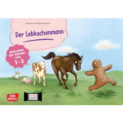 Abbildung von der Lebkuchenmann. Kamishibai Bildkartenset: Märchen für Kinder von 1 3. Ein Wintermärchen die Weihnachtszeit in Krippe. Lustiges ... Erzähltheater mit Kindern unter drei Jahren)