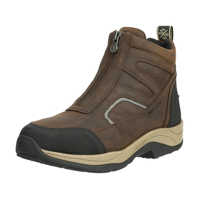Abbildung von Suedwind Reitstiefeletten Field FZ GripFTX Unisex Leder Stiefeletten Allwetterstiefeletten für Stall &amp; Gelände YKK Front Zipper, Micro Dry Futter, Sohle chocolate Gr. 36