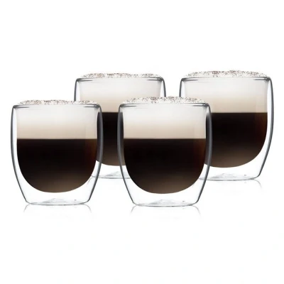 Abbildung von Klarstein Thermoglas Glaswerk Altino doppelwandige Thermogläser 250 ml, Glas