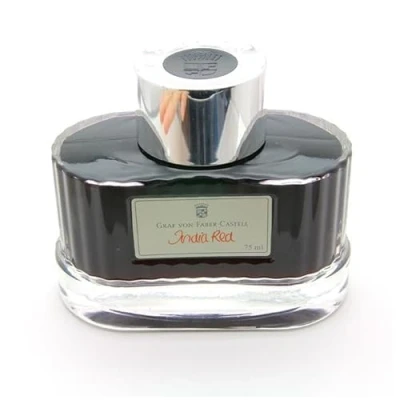 Abbildung von Graf von Faber Castell Tintenflasche India Red 75 ML