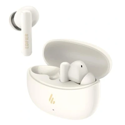 Abbildung von Edifier X5 Pro Aktive geräuschunterdrückende Ohrhörer mit KI gestützten Anrufen, Schnellladung, Spielmodus, App Anpassung, IP55 wasserdicht, True Wireless Bluetooth 5.3 Elfenbein