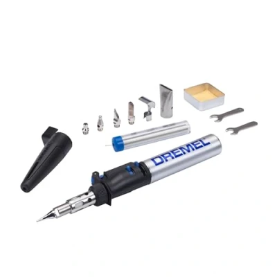 Abbildung von Bosch Home &amp; Garden Lötkolben »VersaTip« (2000 6), Gas, Piezo, Tankinhalt 12ml, Multifunktionaler Butangas